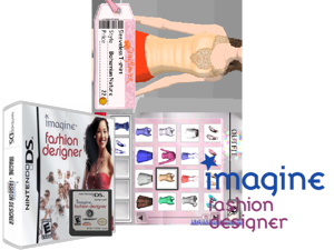 Imagine - Fashion Designer (USA) (En,Fr,Es) Cover